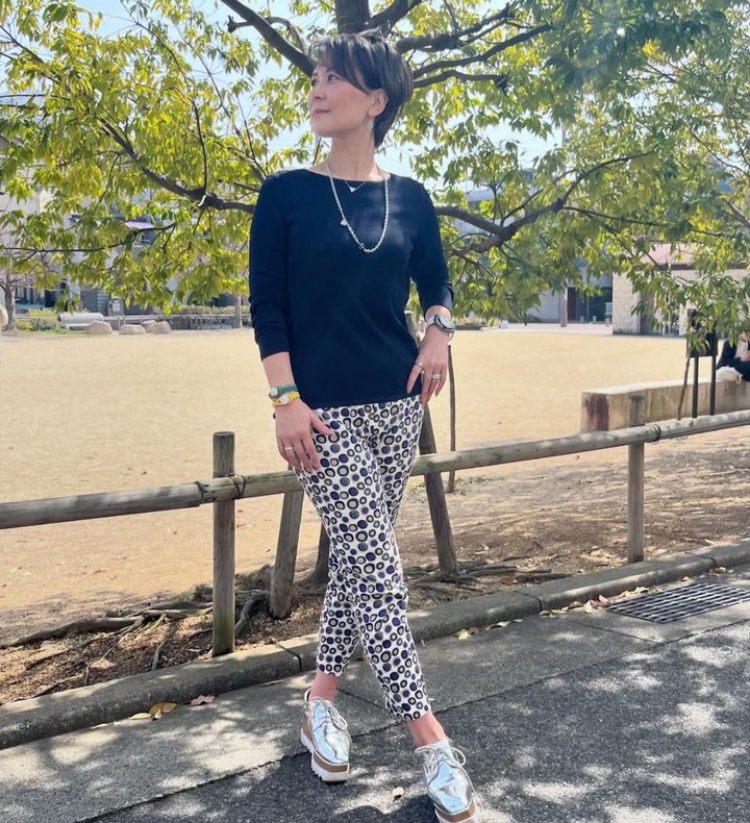 春のアクセサリーコーディネート