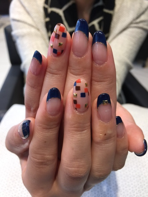 秋ネイル