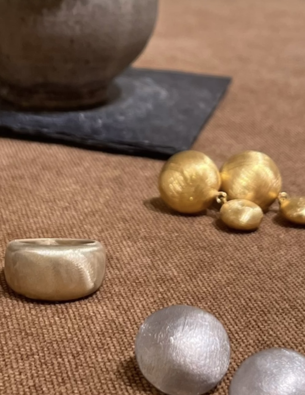 アクセントになるボリュームリング☆