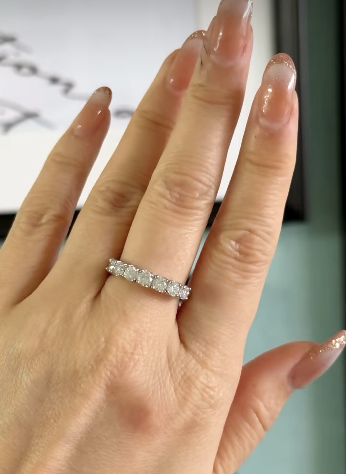 一文字ダイヤモンドリングの魅力⭐︎