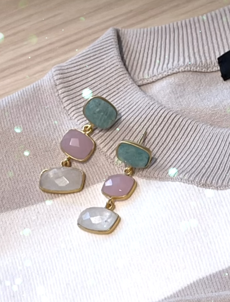春colerのロングピアス＊