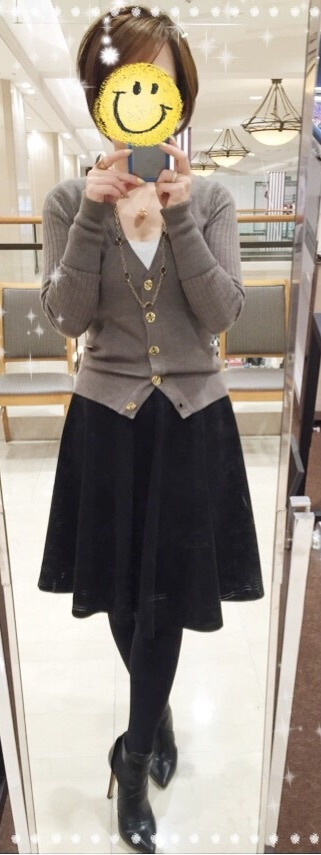ジュエリーコーデとロングネックレス