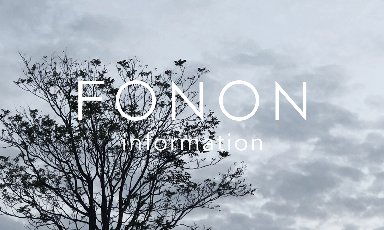 「FONON」ブランド終了に関するお知らせ