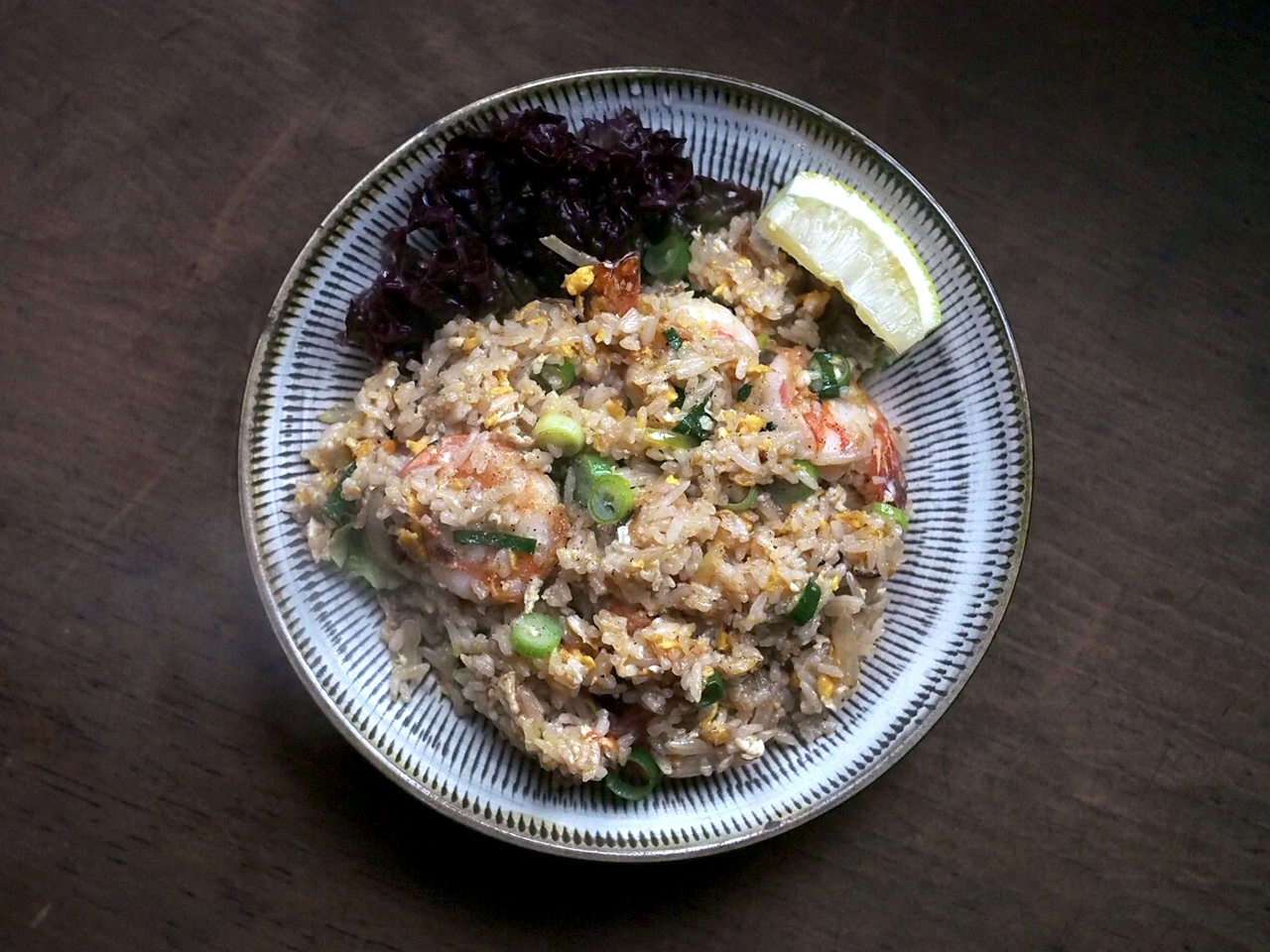 カオパットクン(海老入り焼き飯)