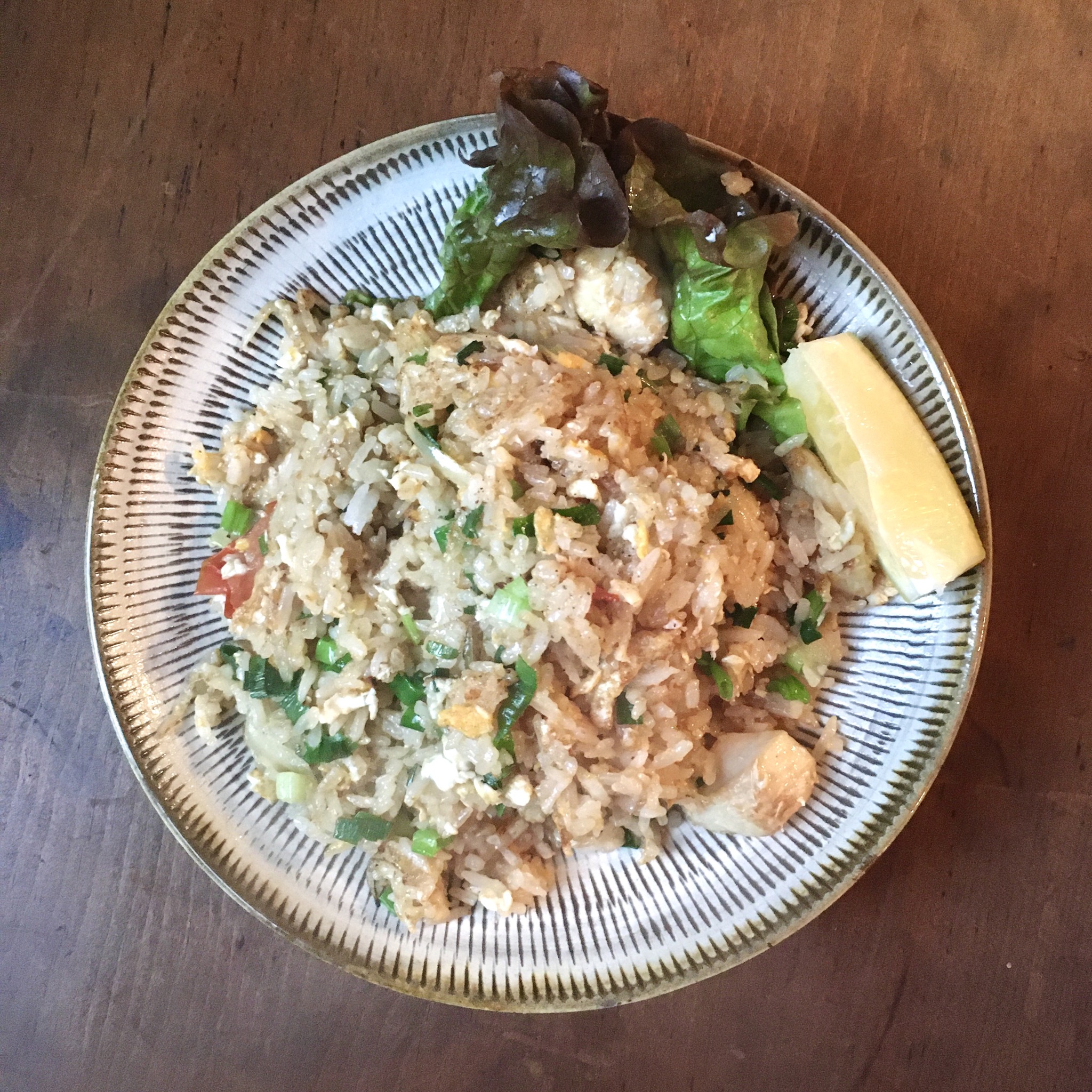 カオパットガイ(鶏肉入り焼き飯)