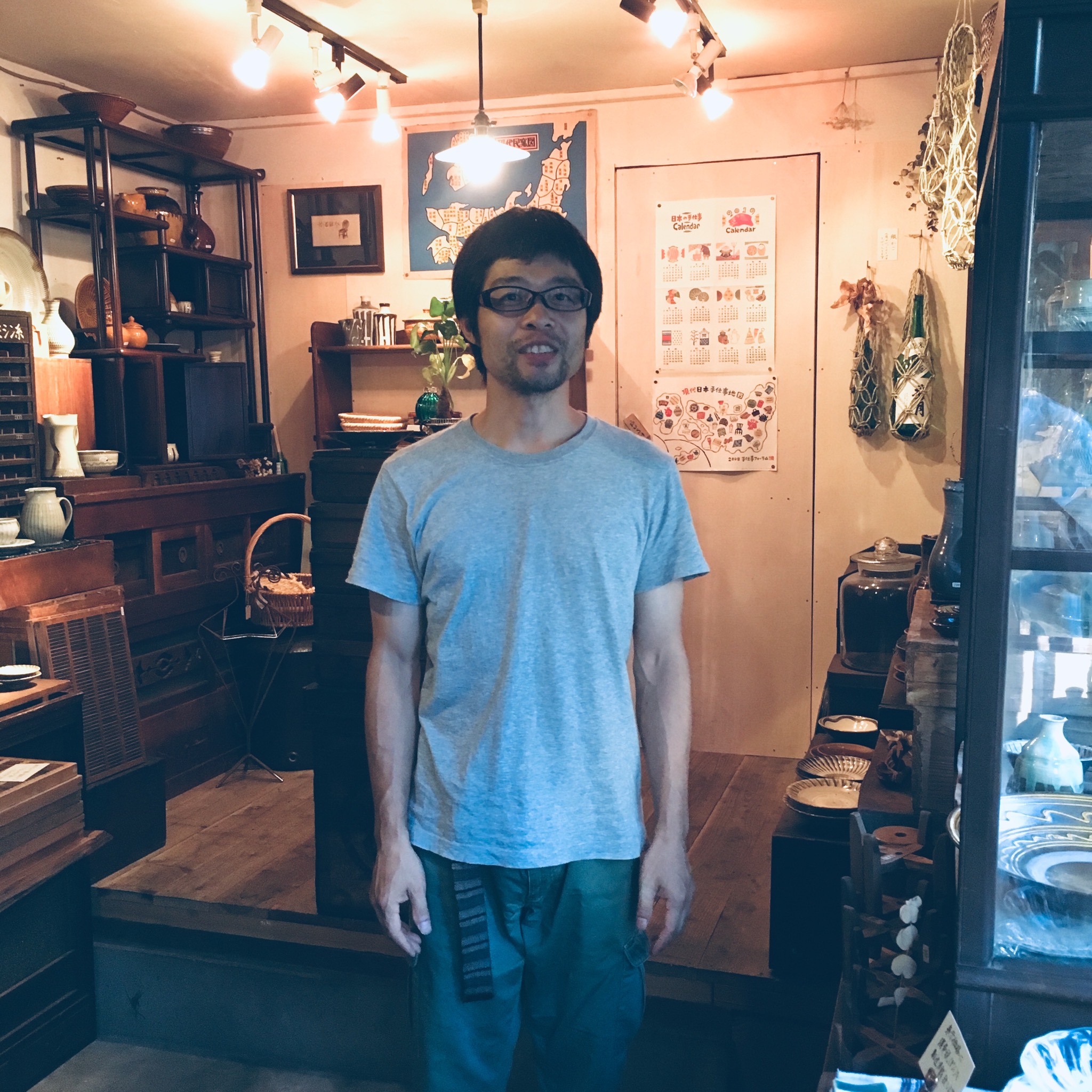 京北の木工職人、高室さん