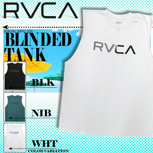 暑い夏に一枚あると重宝する若者から人気のRVCAのタンクトップ🌈BEACHDAYS