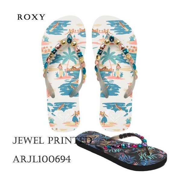ベーシックなフォルムで鼻緒にストーンが散りばめられたビーチサンダル🌈ＢＥＡＣＨＤＡＹＳ