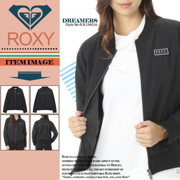 定番アウターのMA1ジャケットにROXYロゴをプラスしタウン映えするジャケット🌈ＢＥＡＣＨＤＡＹＳ