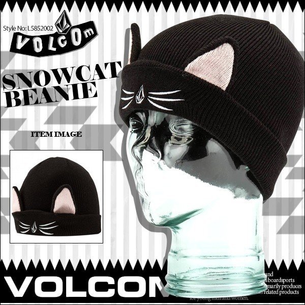 猫柄がか可愛いアクセントになっているフィット感バツグンのビーニー🌈ＢＥＡＣＨＤＡＹＳ