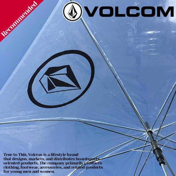 家族や友達にプレゼントとしても大人気のVOLCOMの傘🌈BEACHDAYS