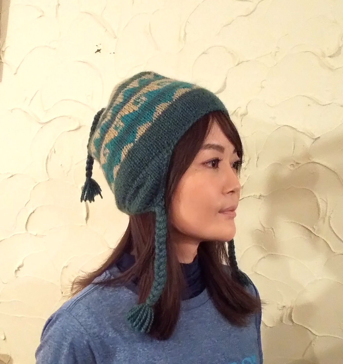 🧣手編みニット帽🧣