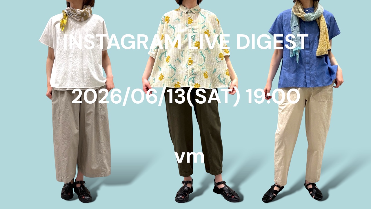 INSTAGRAM LIVE DIGEST 2026/06/13をYouTubeにアップしました