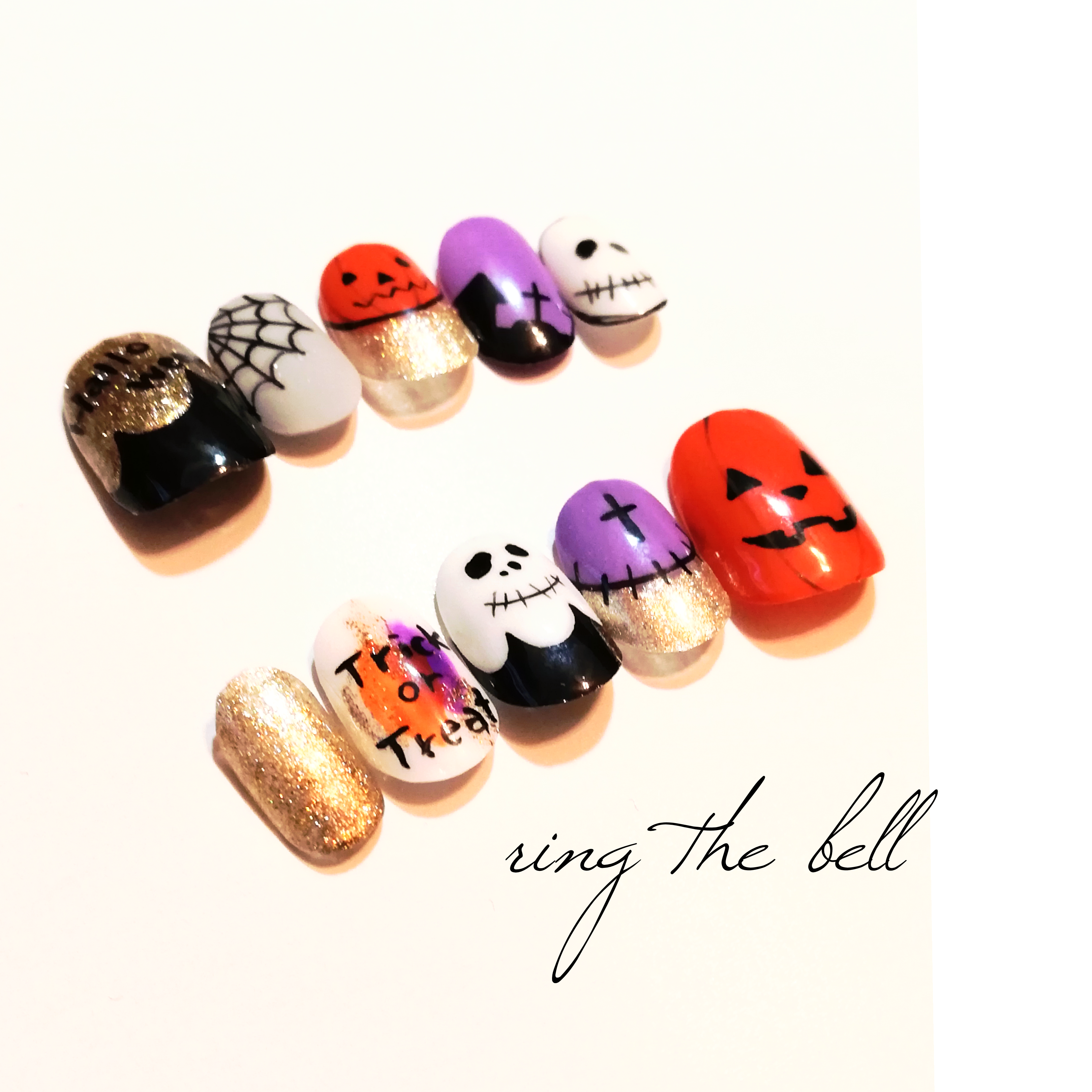 ハロウィンネイル