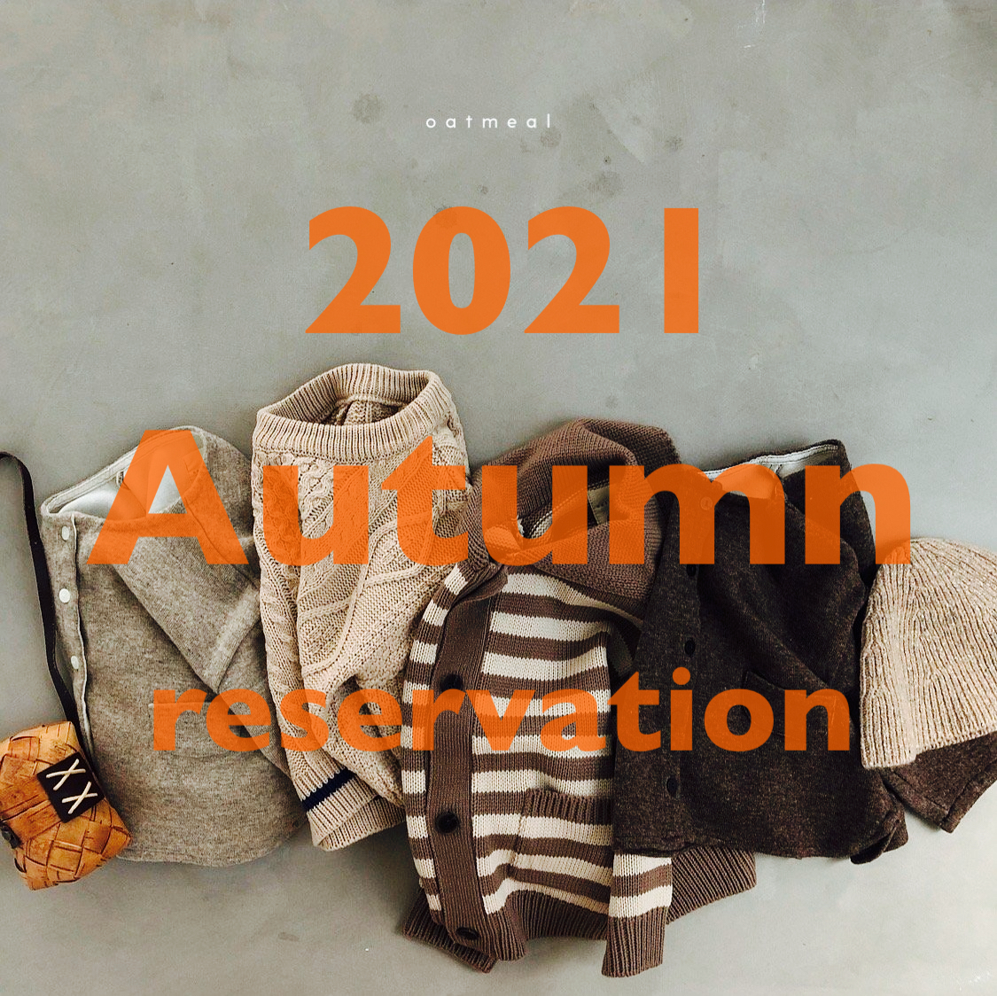 🍂🐻2021秋物予約受付中🐻🍂