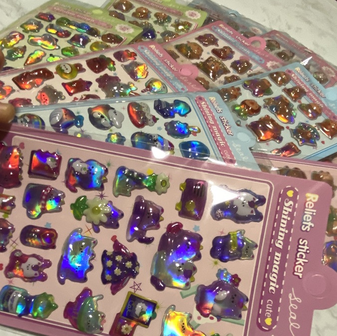 完売だったぷくぷくシールが入荷しました！