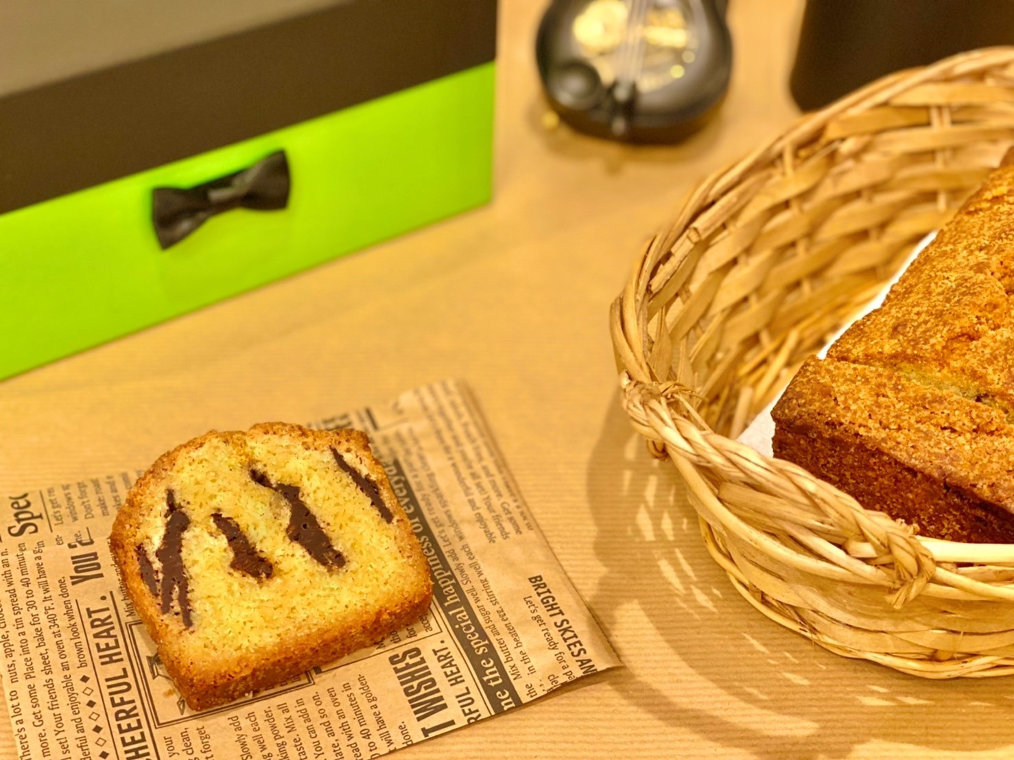 【カカオ100%のビターパウンドケーキ】 ※ご注文予約に関しまして