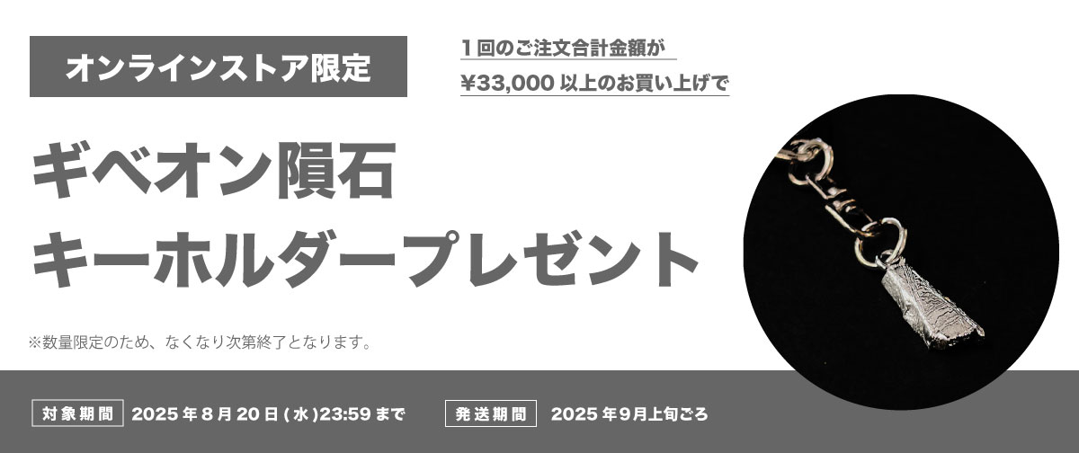 【期間限定】隕石ノベルティキャンペーン開催