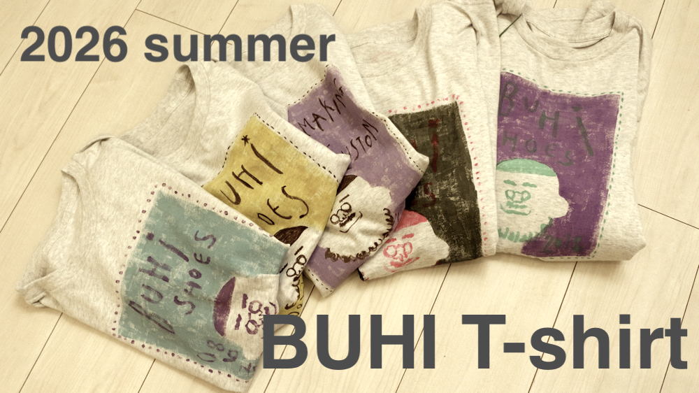 BUHI T-shirt つくりました！！