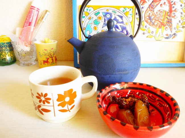 チュニジアでお茶を