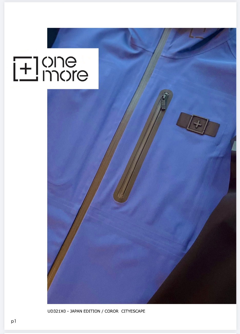 OneMore ３Layer Jacket & Pants に日本限定モデル 4カラーが登場します！