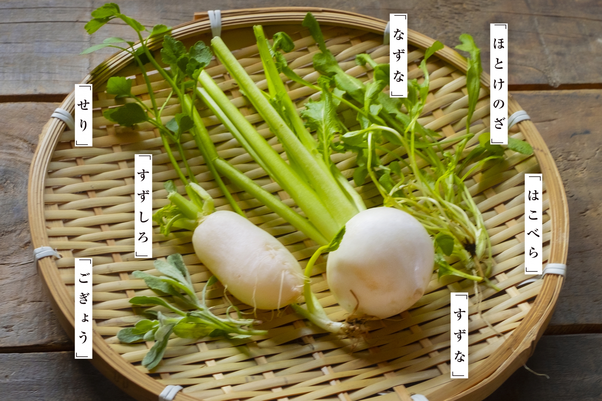 人日の節句は、五節句のうちの一つ。