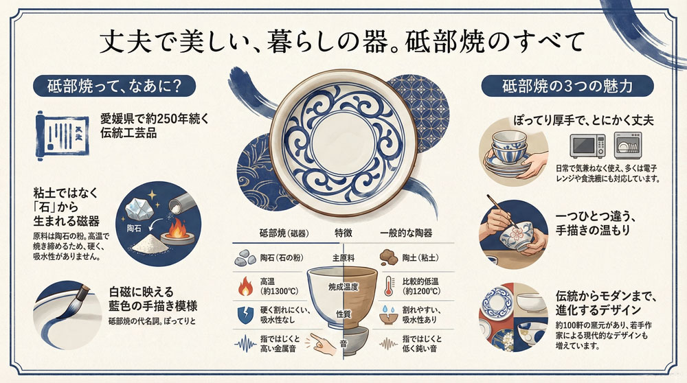 砥部焼のすべて