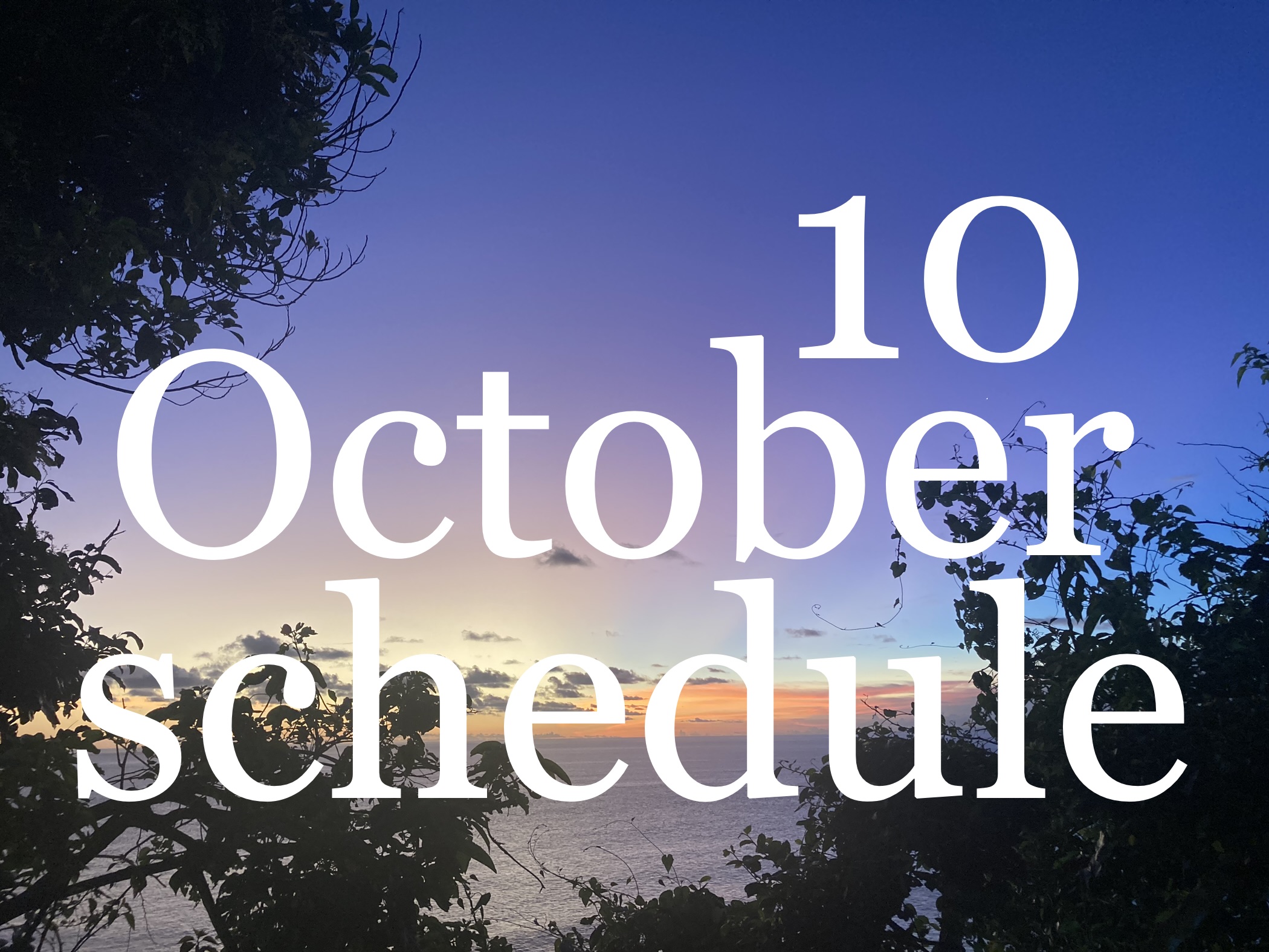 🏵️10月イベント出店のお知らせです🏵️