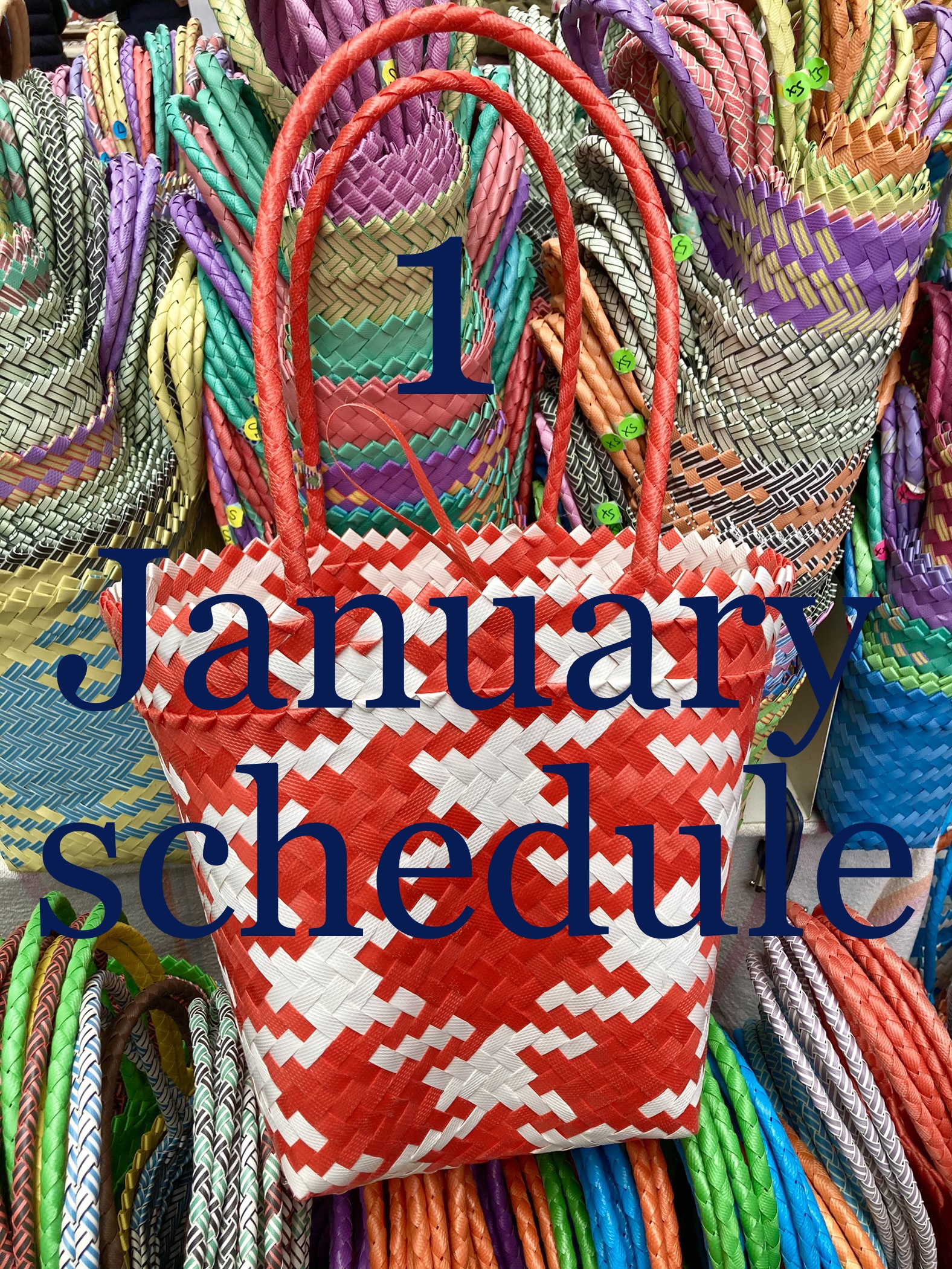 1月イベント出店スケジュールのお知らせです🐎