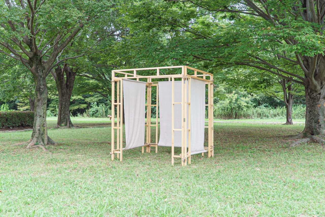 “空間”ごとつくる、ブース型屋台。CHA-SHITSU -茶室-