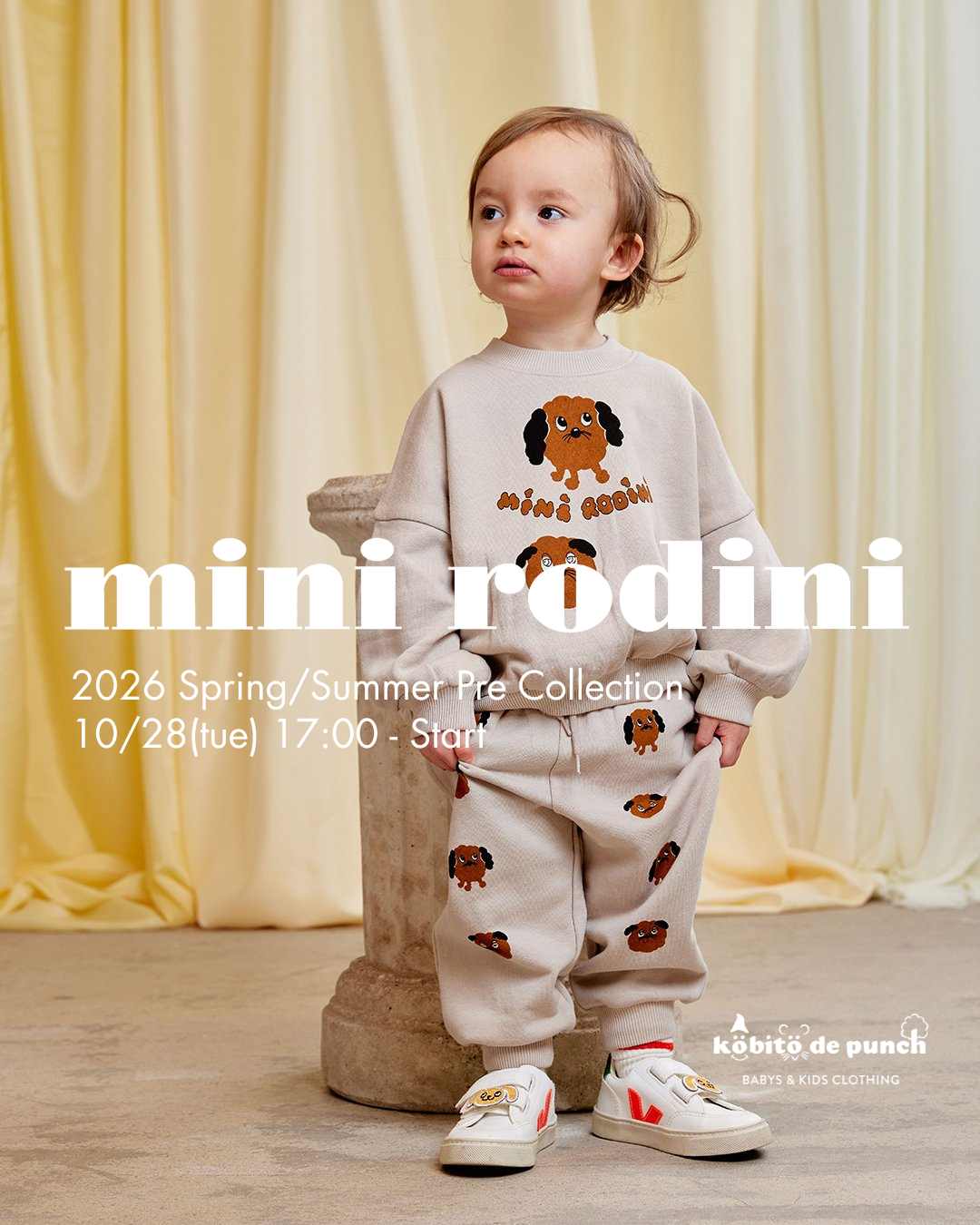 10/28(火)17:00～26SS PreCollection【MINIRODINI】販売スタート