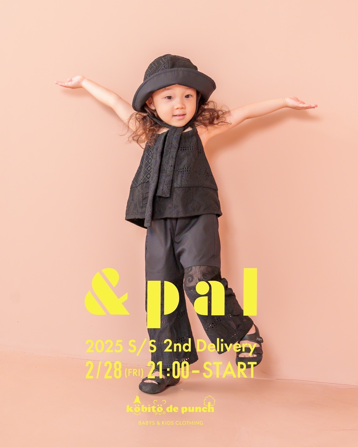 2/28(金)21:00～ 25SS 2nd【&pal】販売START！！