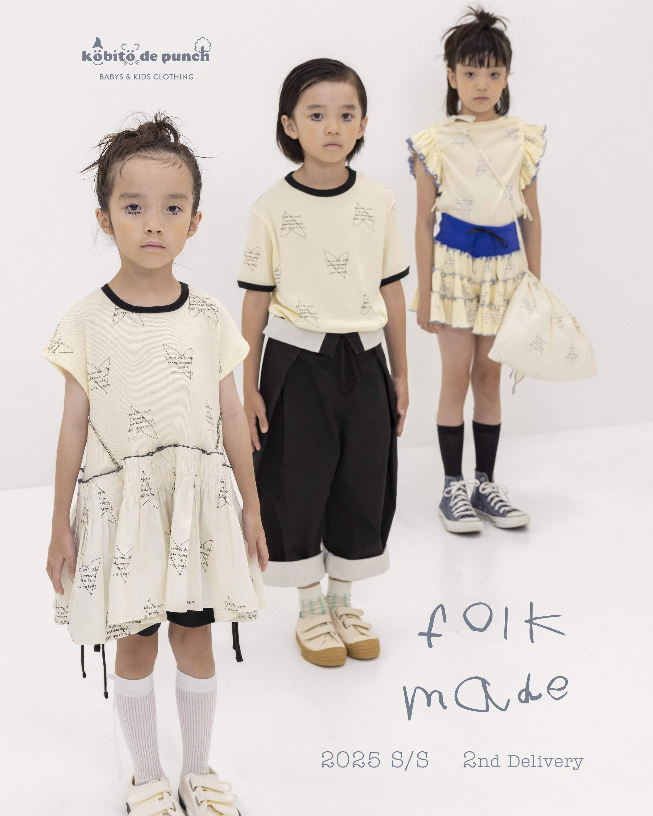25SS 2nd delivery【folkmade】販売START！