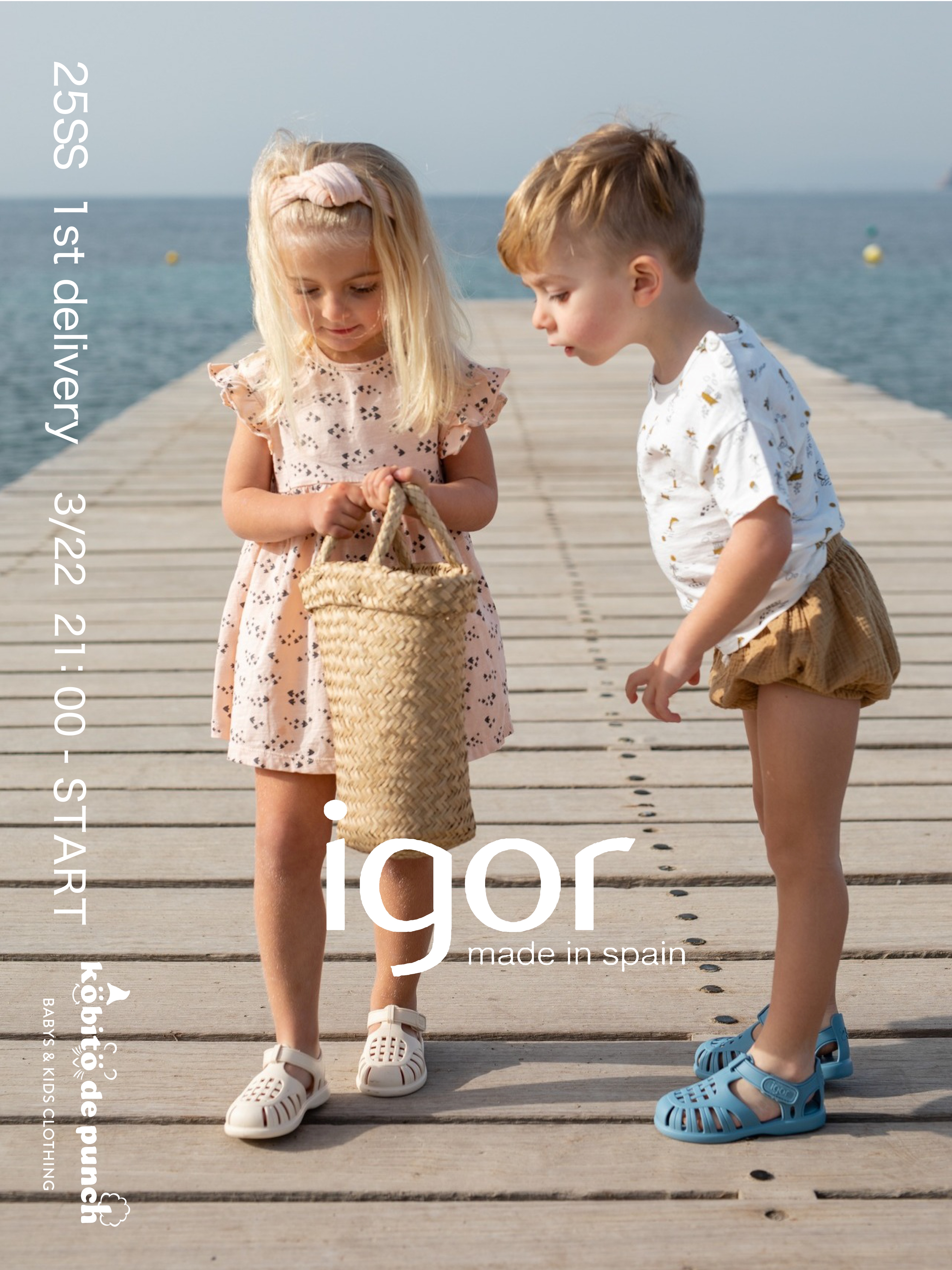 3/22(土)21:00【igor】1st delivery 販売START！