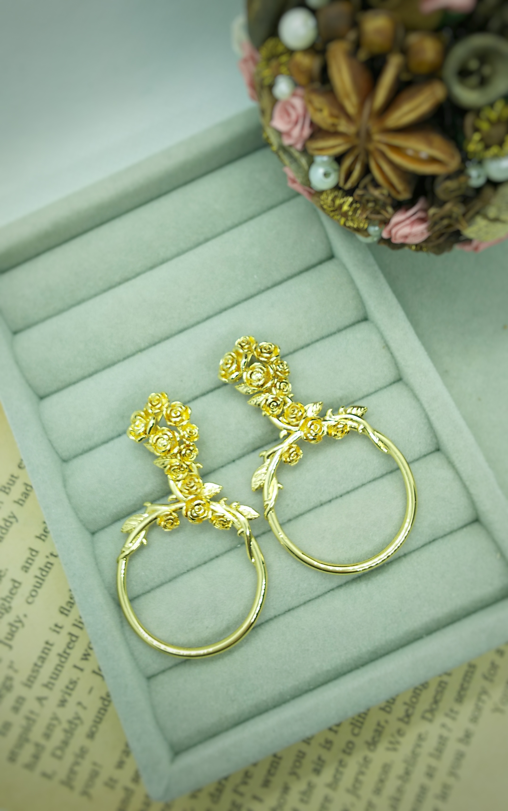 ローズガーデンピアス