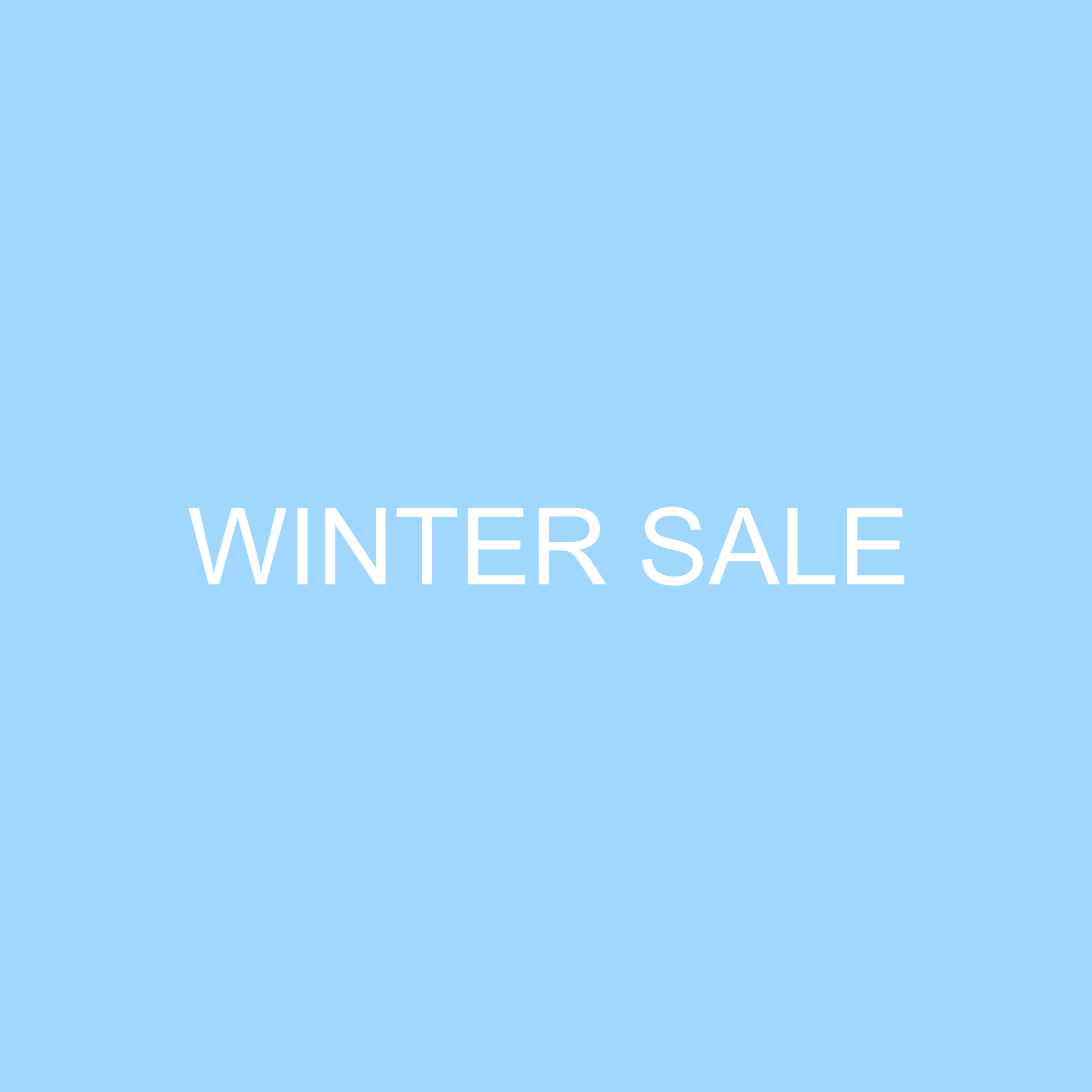 WINTER SALE