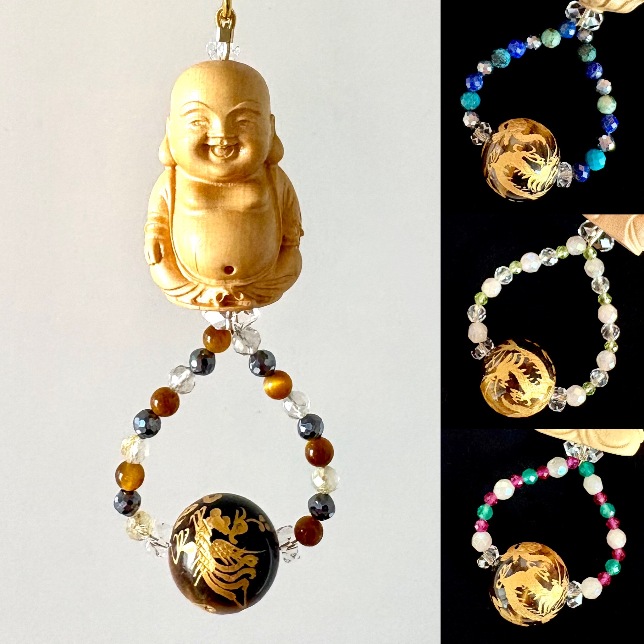 金運をバラ色に？ 仏像ストラップ リニューアル 🐯