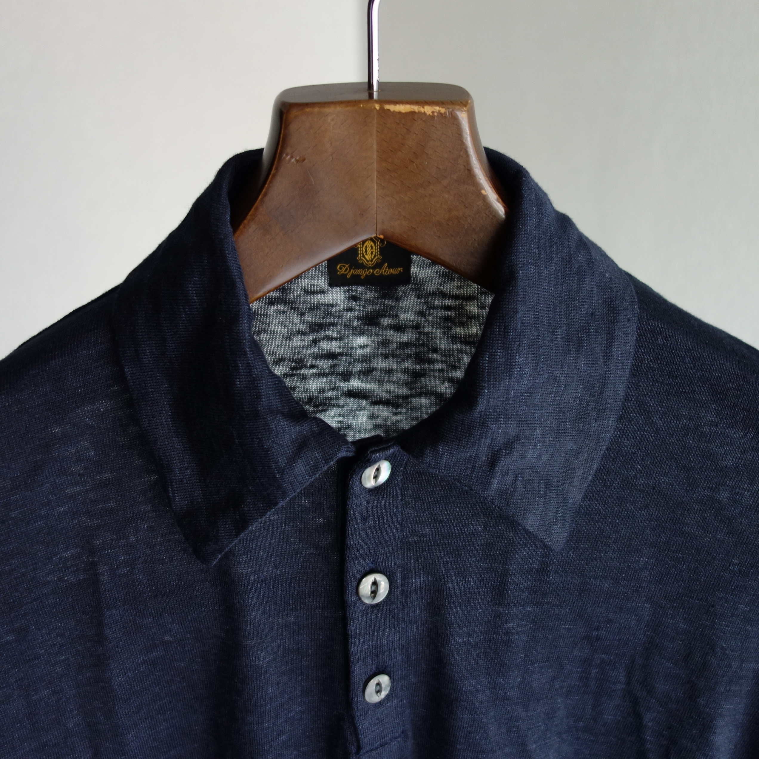 onewash / DA classic linenjersey polo