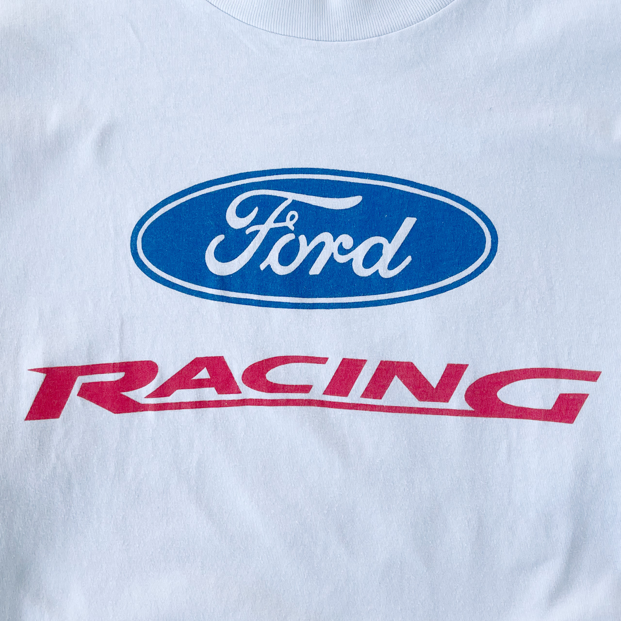 フォードの古着ロンTは袖プリントがアホっぽくて非常にイイ。