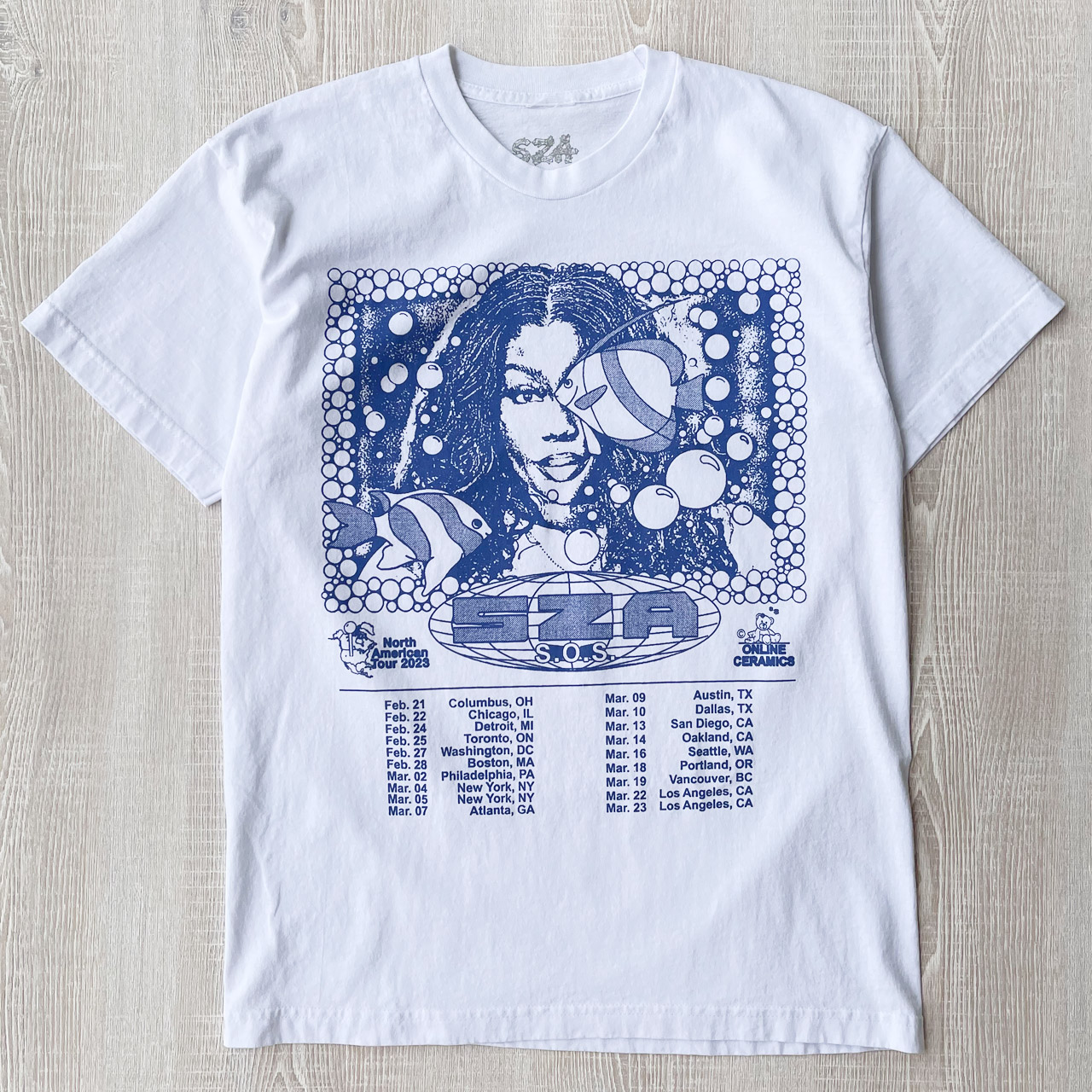 SZAはフジロック出演キャンセルになったけどTシャツは良い！