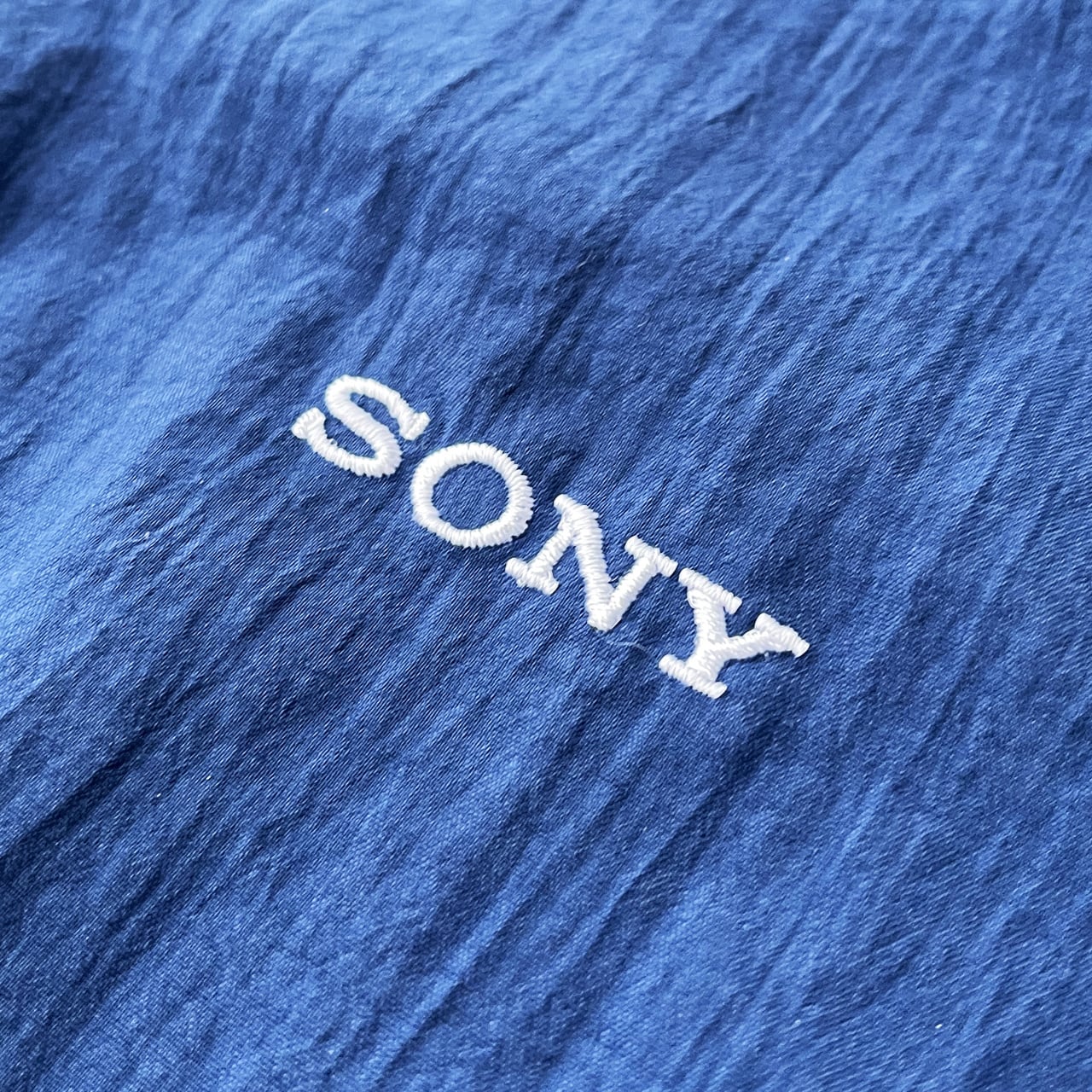 SONYロゴのノベルティ古着が面白い。SONYロゴは服でも格好良い