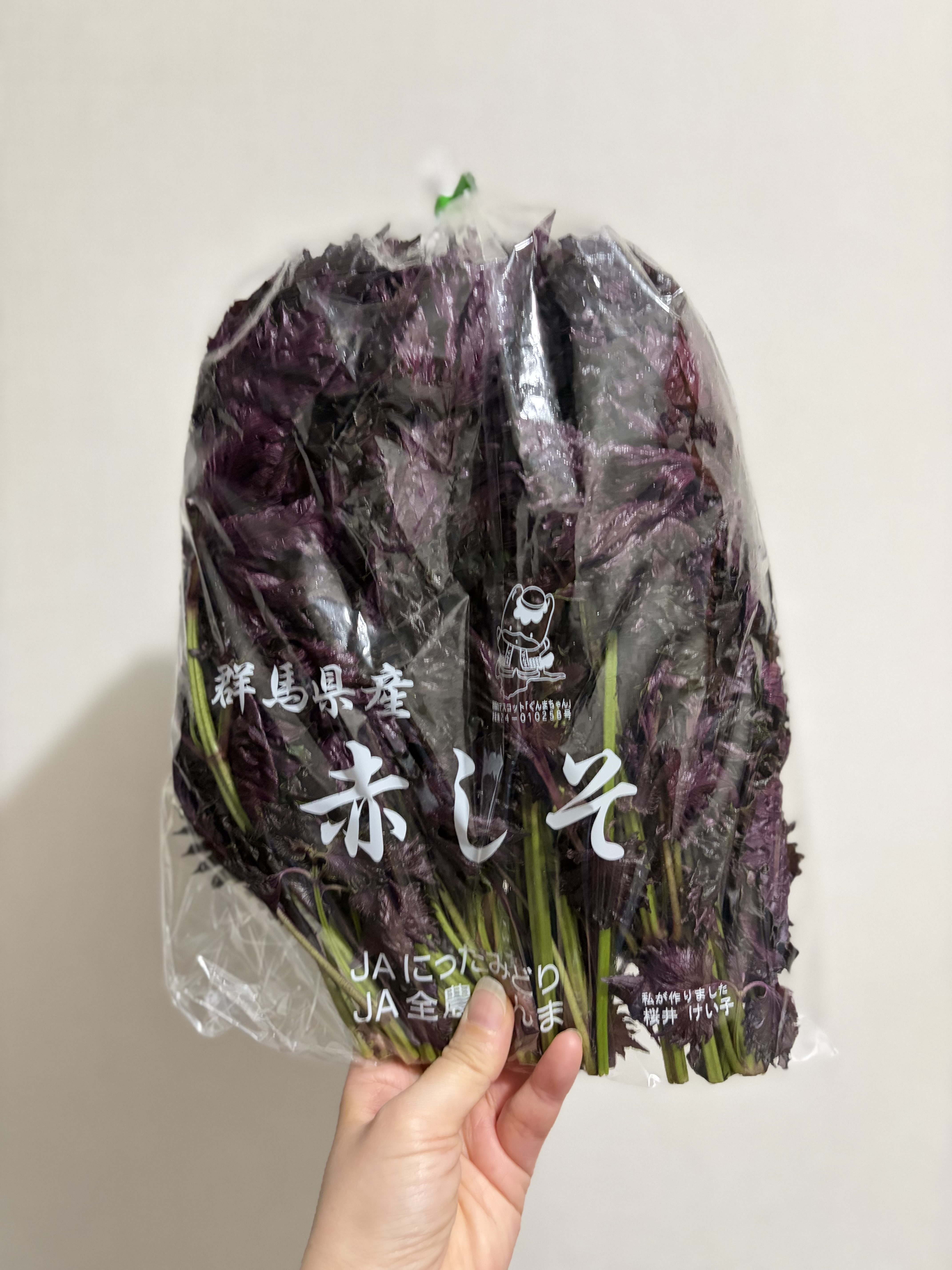 【ふつおた】赤しそ ¥198