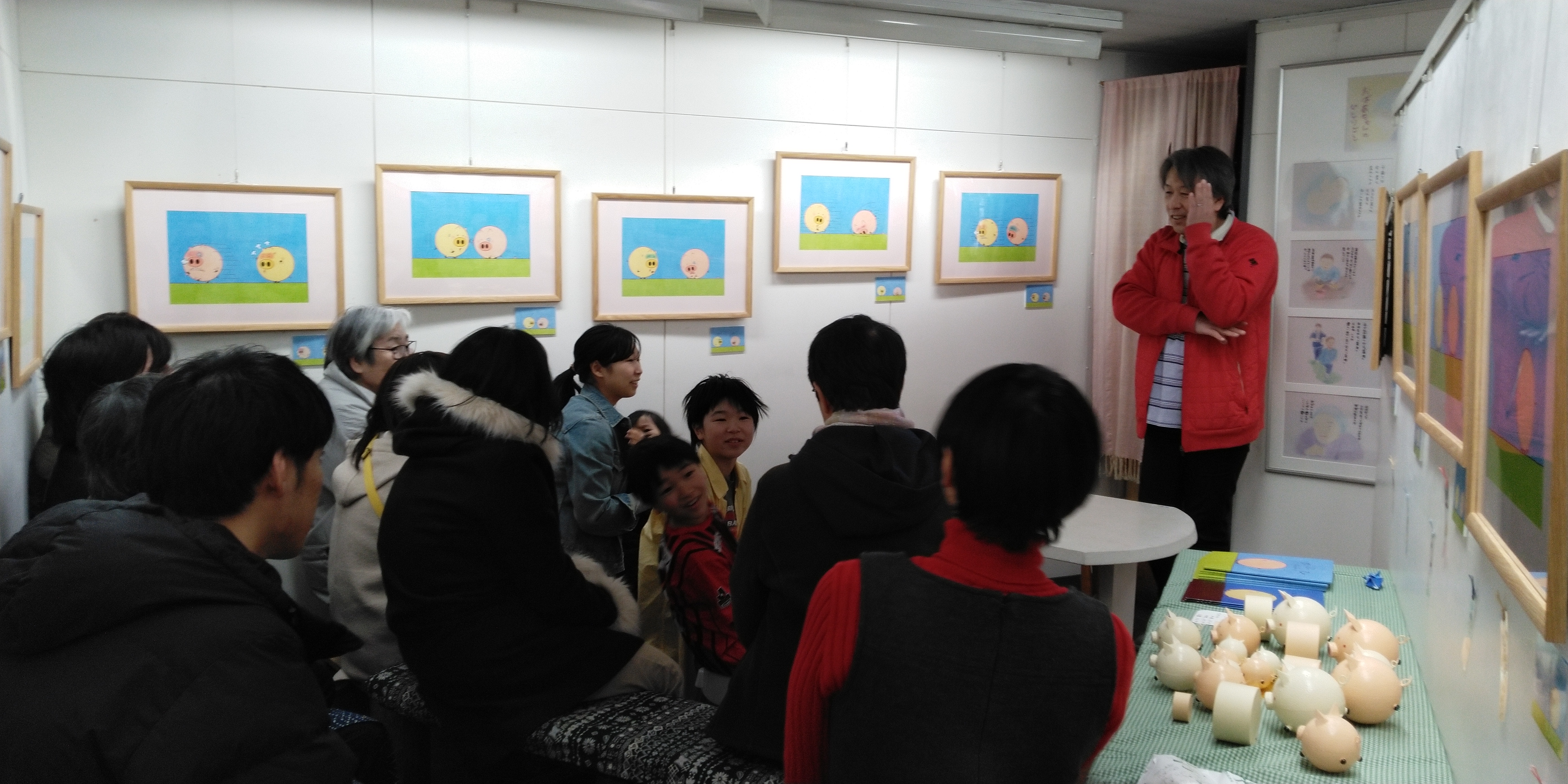 2020年3月28日（土）こども冨貴堂で原画展でお話と手遊びのイベントを行いました！