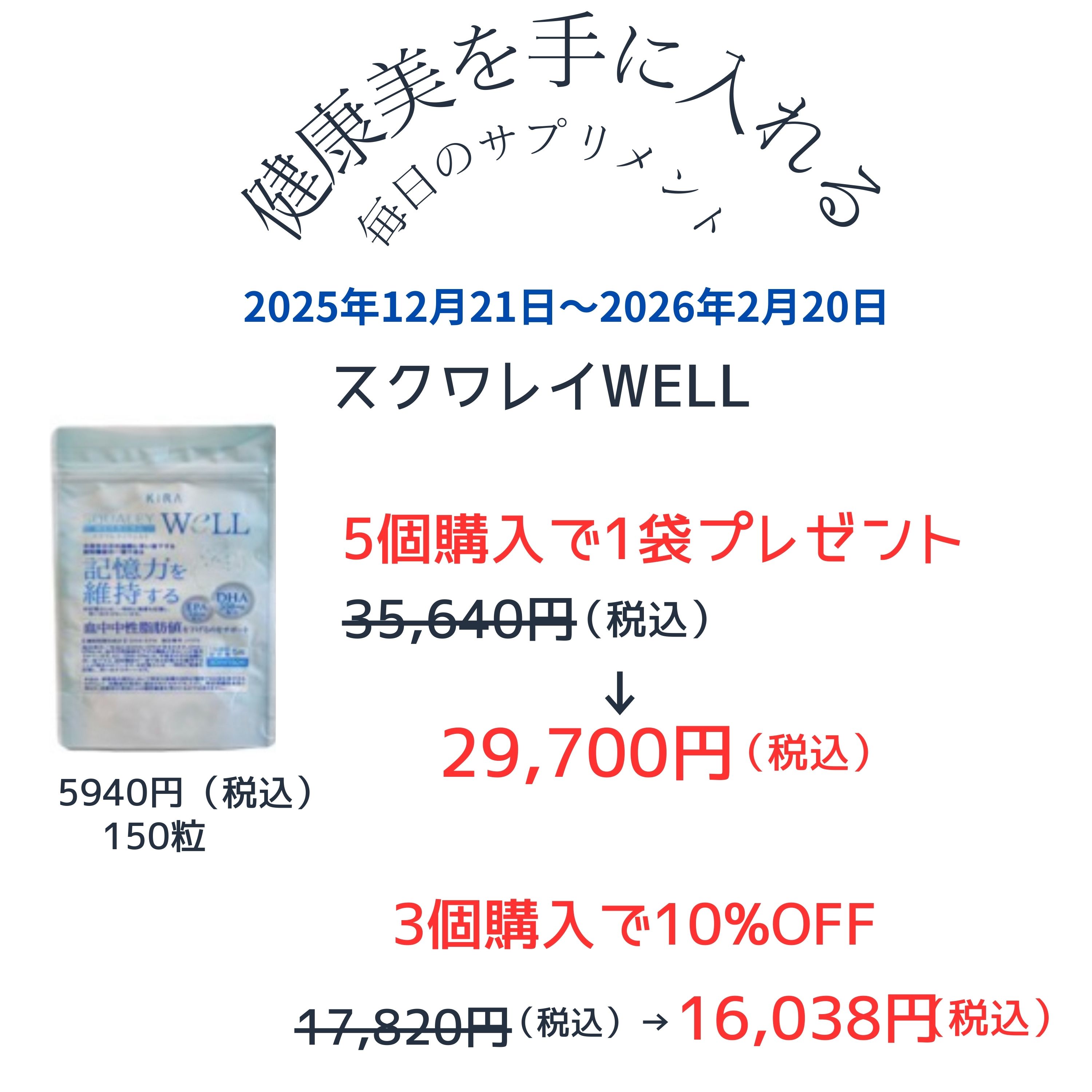 サプリキャンペーン