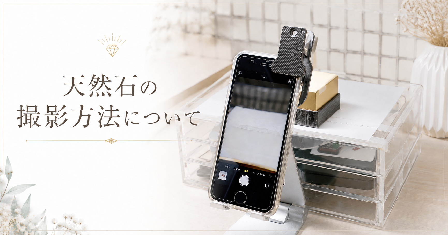 梨鳳堂の商品撮影で大切にしていること