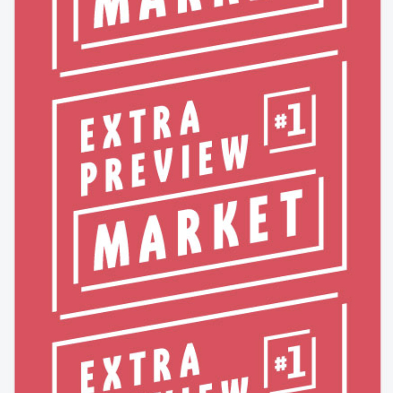 EXTRA PREVIEW MARKET出展のお知らせ