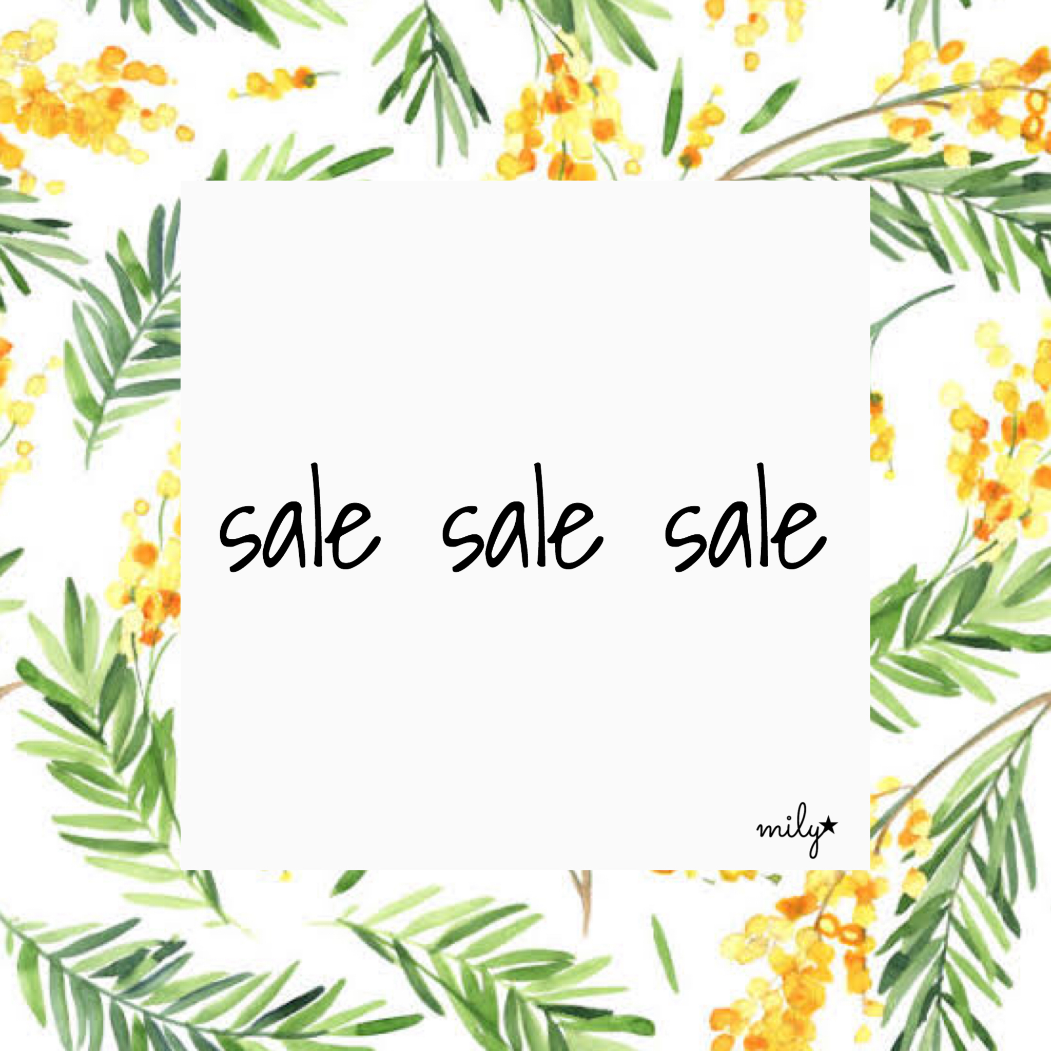 SALEのご案内✩.*˚