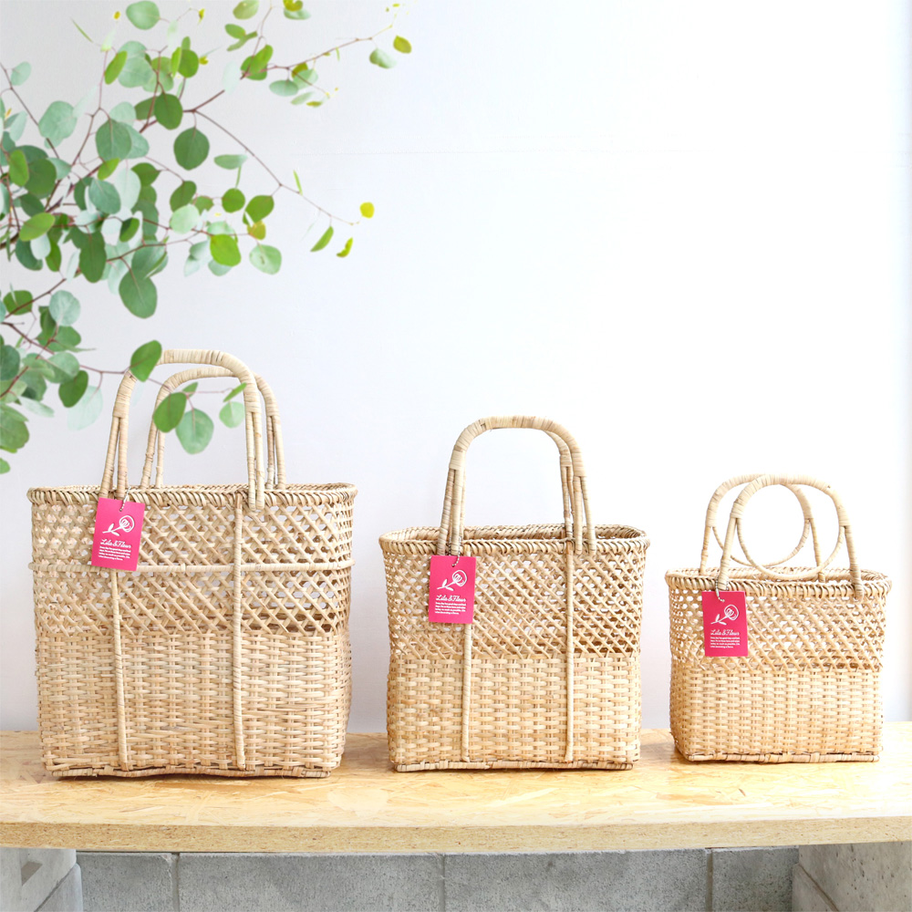 ARAKAWA ii VILLAGE 【新商品】🇲🇲ミャンマーから届いたラタンバック