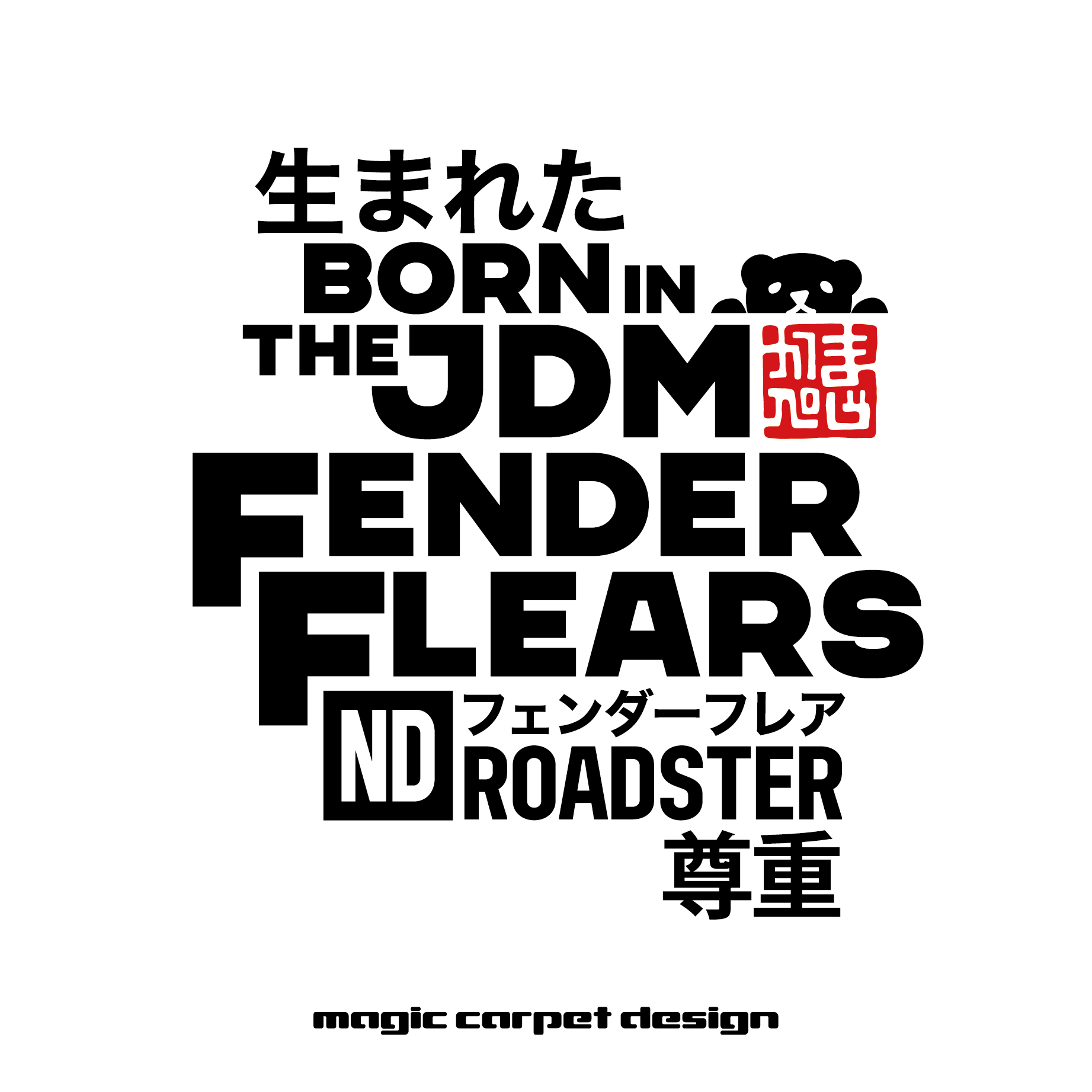 NDロードスター専用 フェンダーフレア（FF）製品詳細・規約