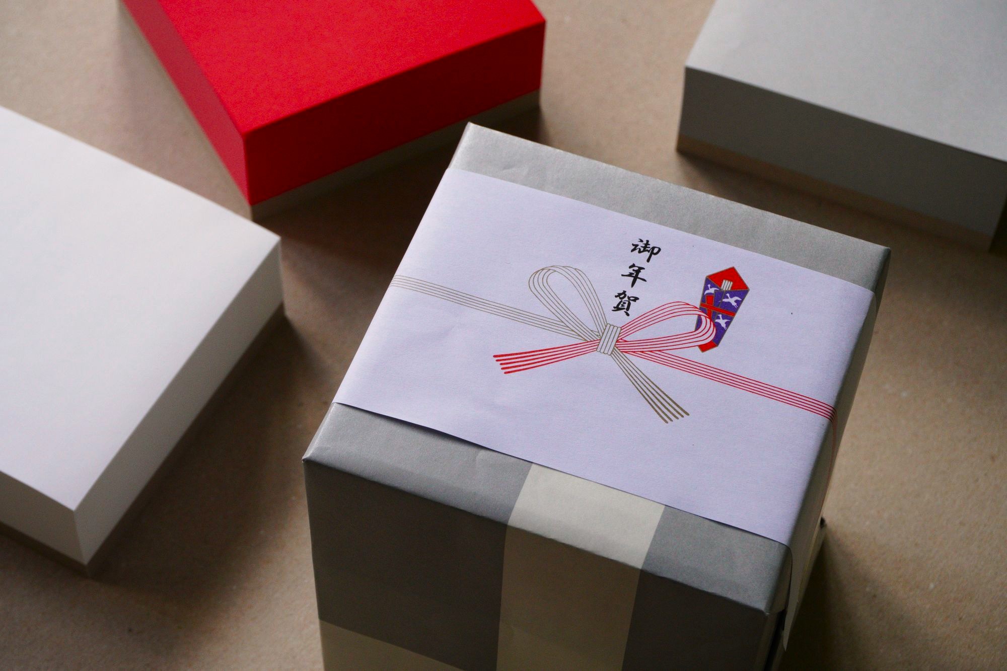 【新年のご挨拶に｜メモブロックのお年賀セット（松・竹・梅）】